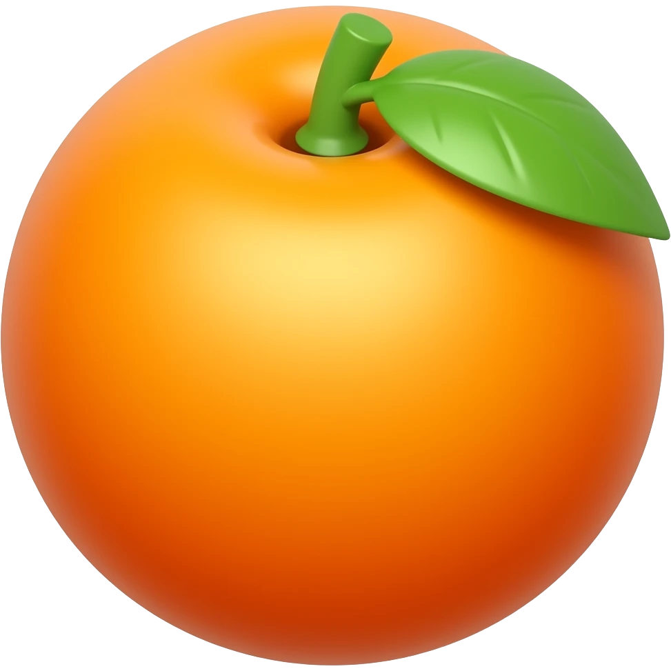 Orange emoji