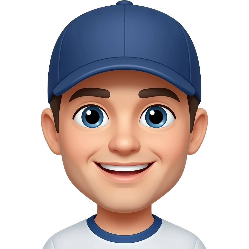 😁🧢 emoji
