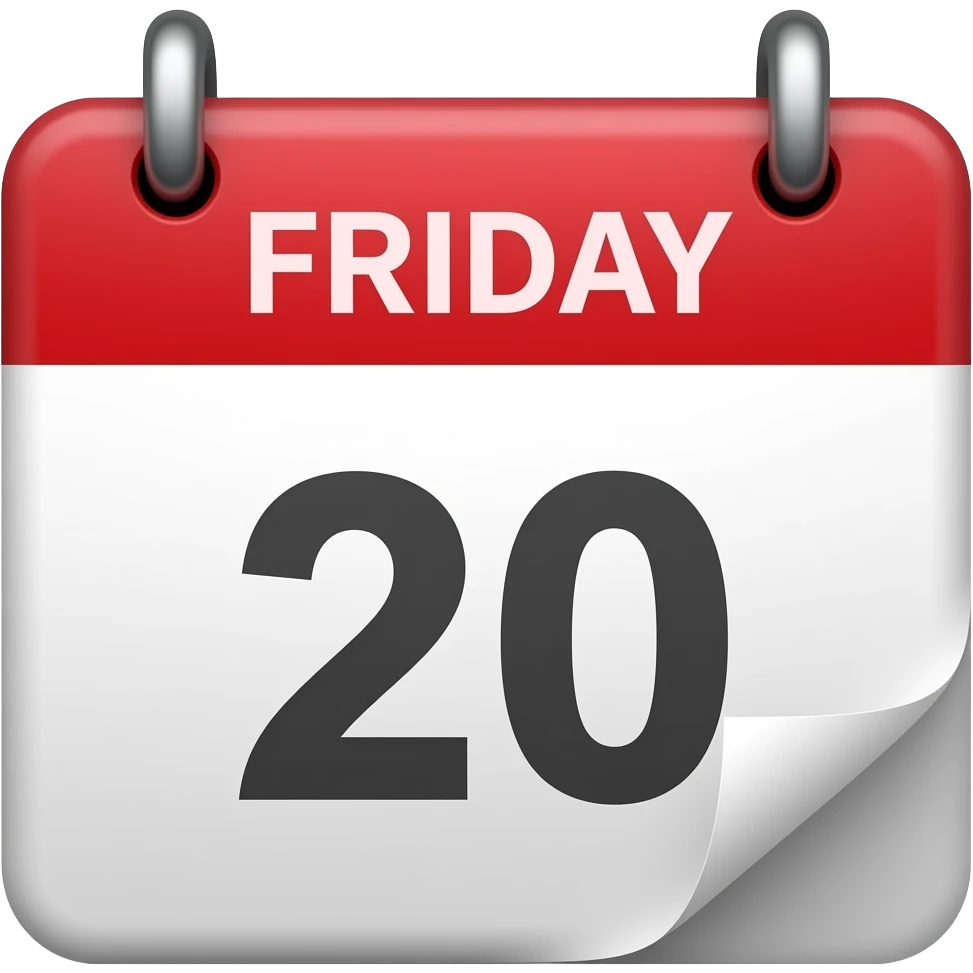 Fri calendar emoji | AI Emoji Generator