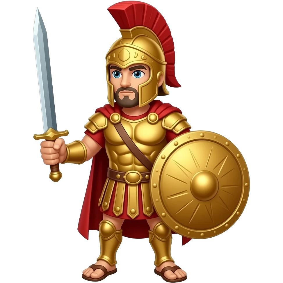 Greece warior emoji