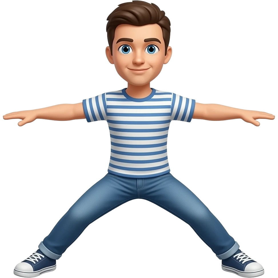 Spread legs emoji