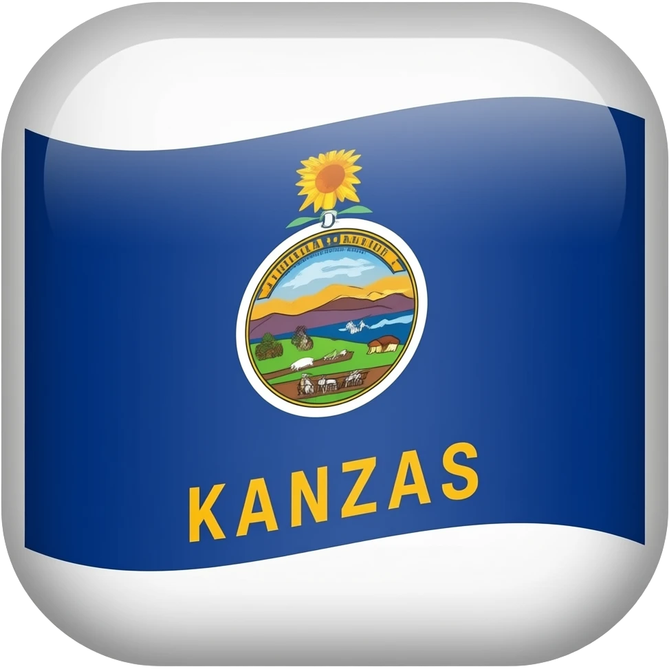 Kansas flag emoji emoji