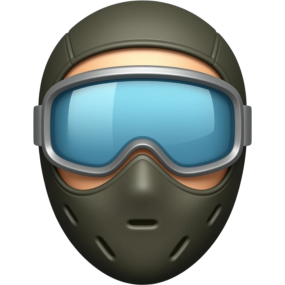 ski mask emoji