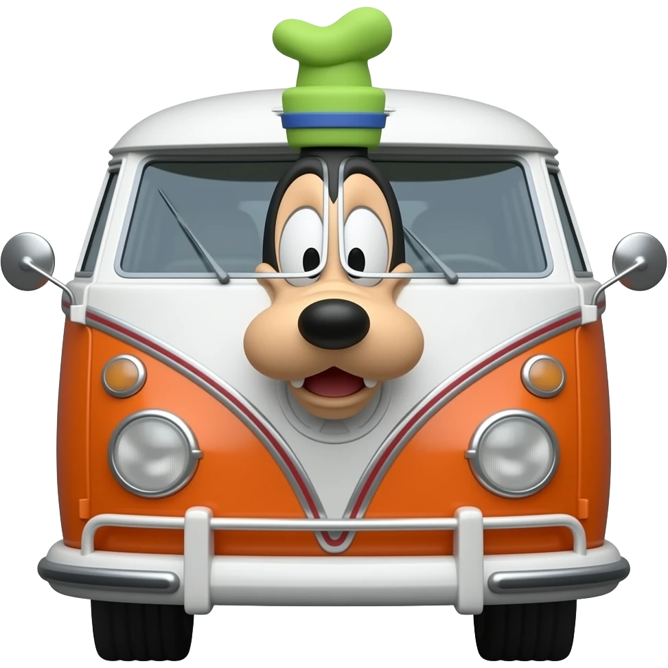 goofy van emoji