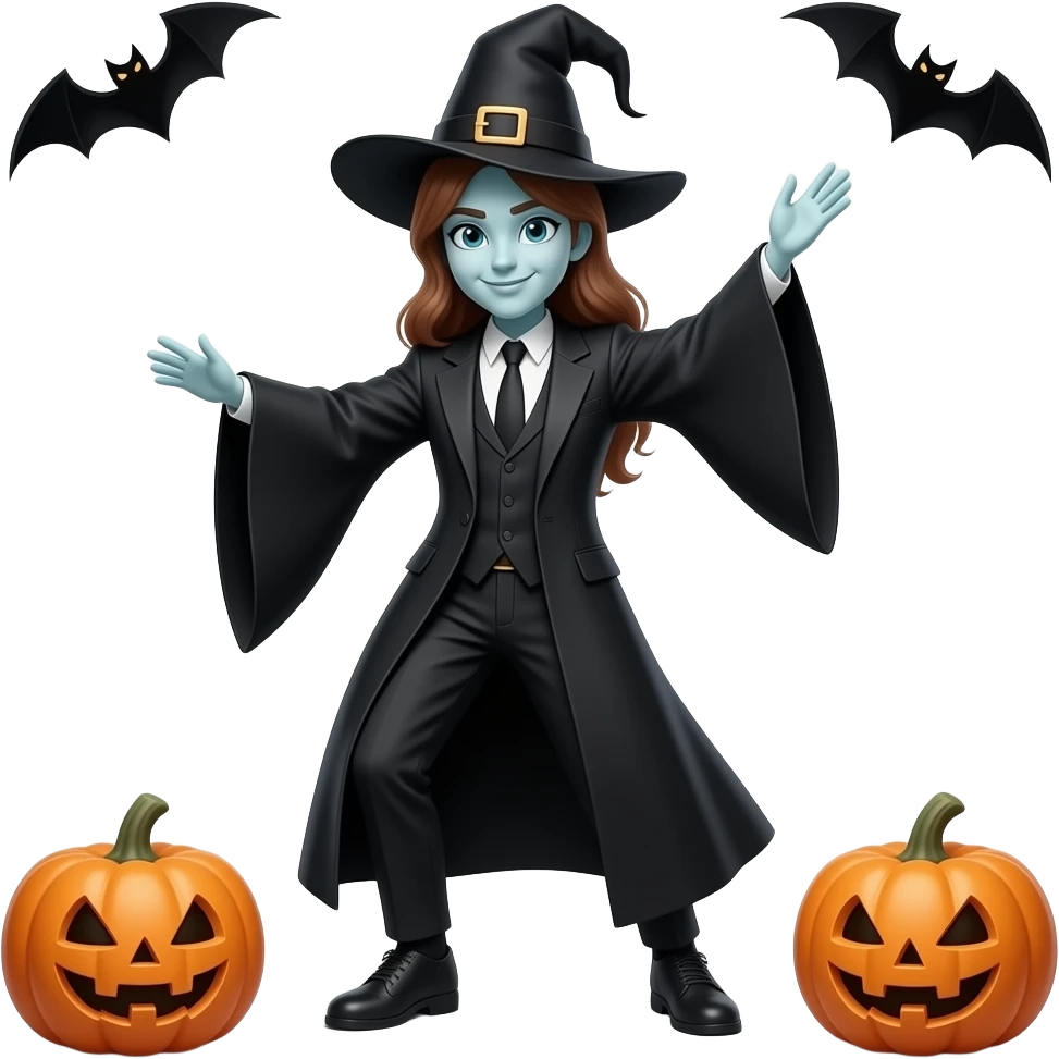 spooky month dance emoji