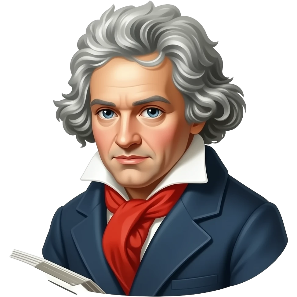 Ludwig van Beethoven emoji