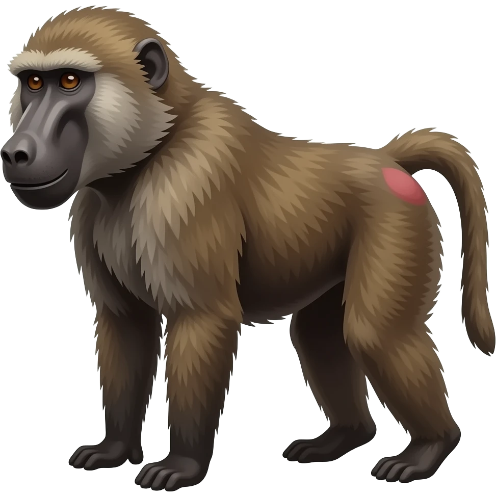Baboon emoji