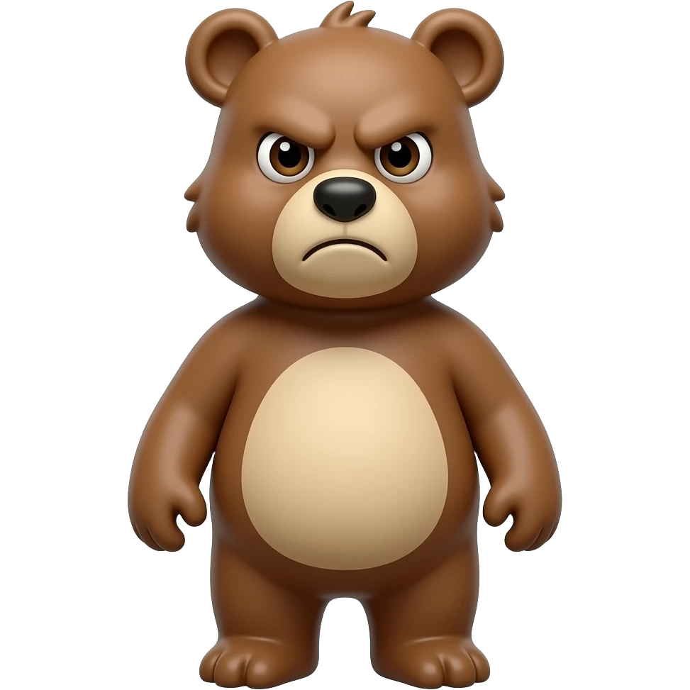 grumpy bear emoji