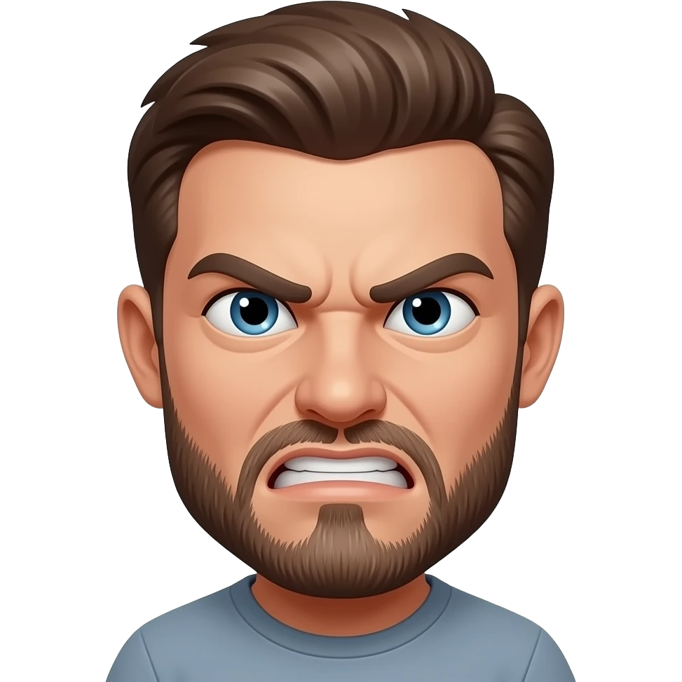 I hate you… emoji