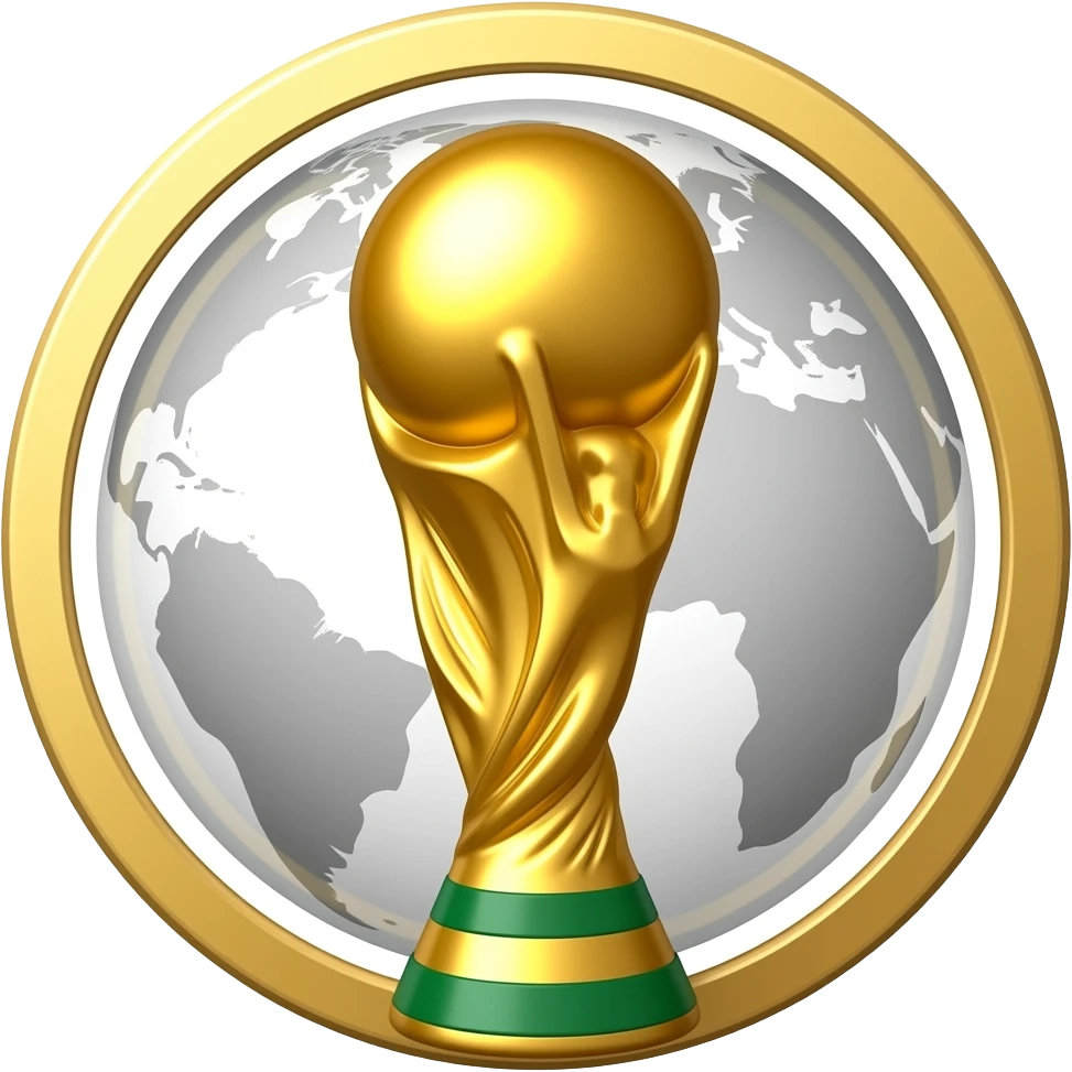 Make a world cup trophy emoji
