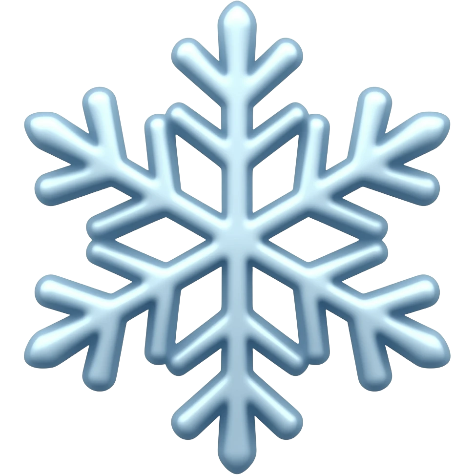 snowflake emoji