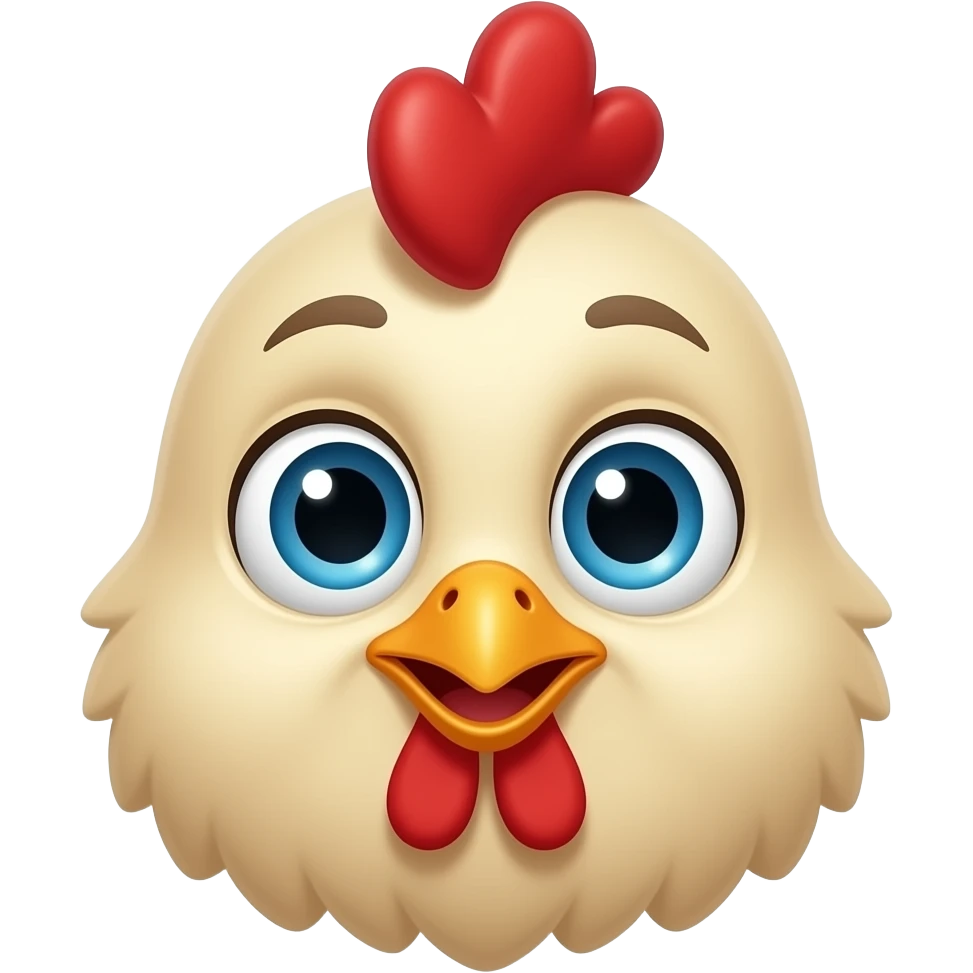 Chicken little emoji