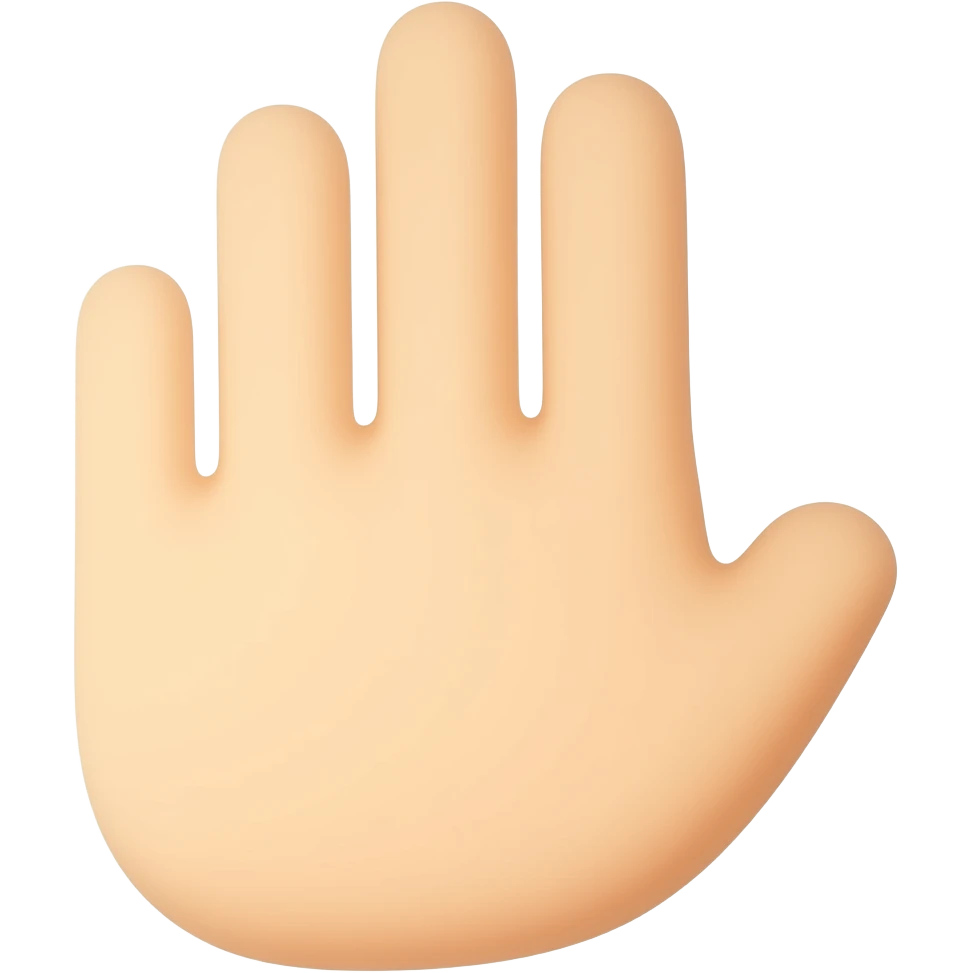 Hand emoji