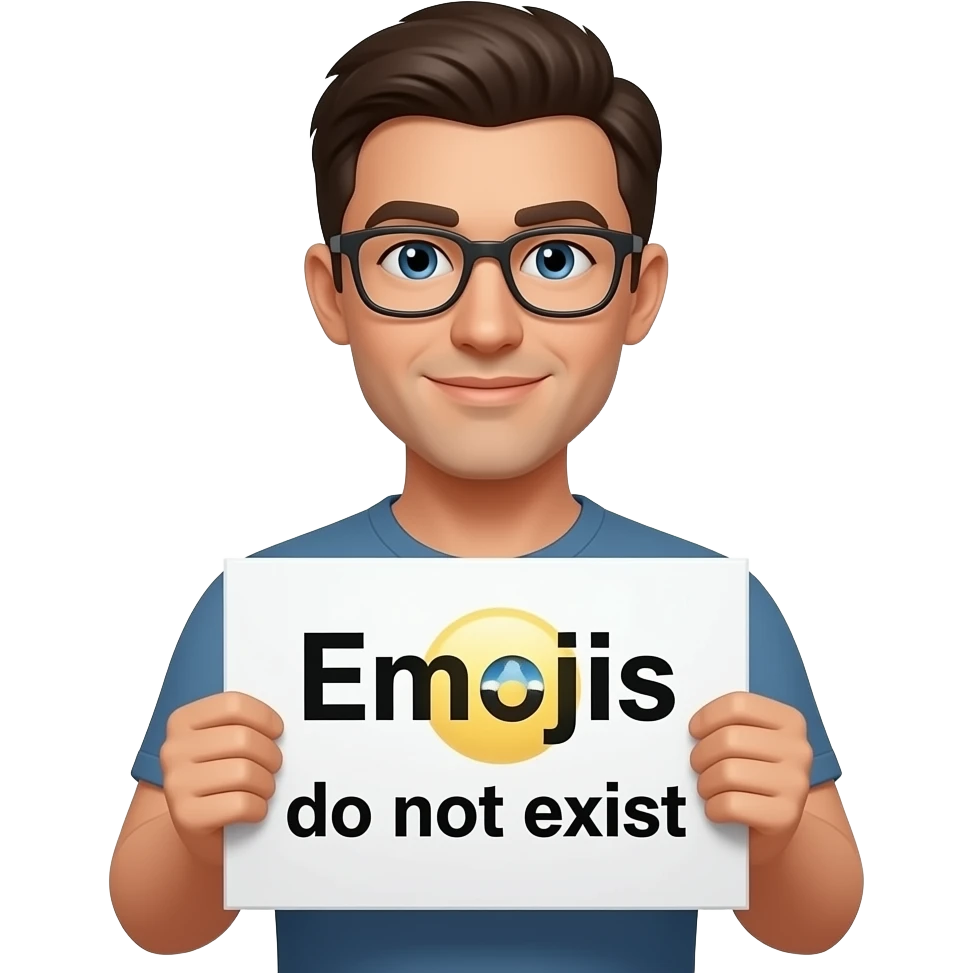 Emojis es que no existen emoji