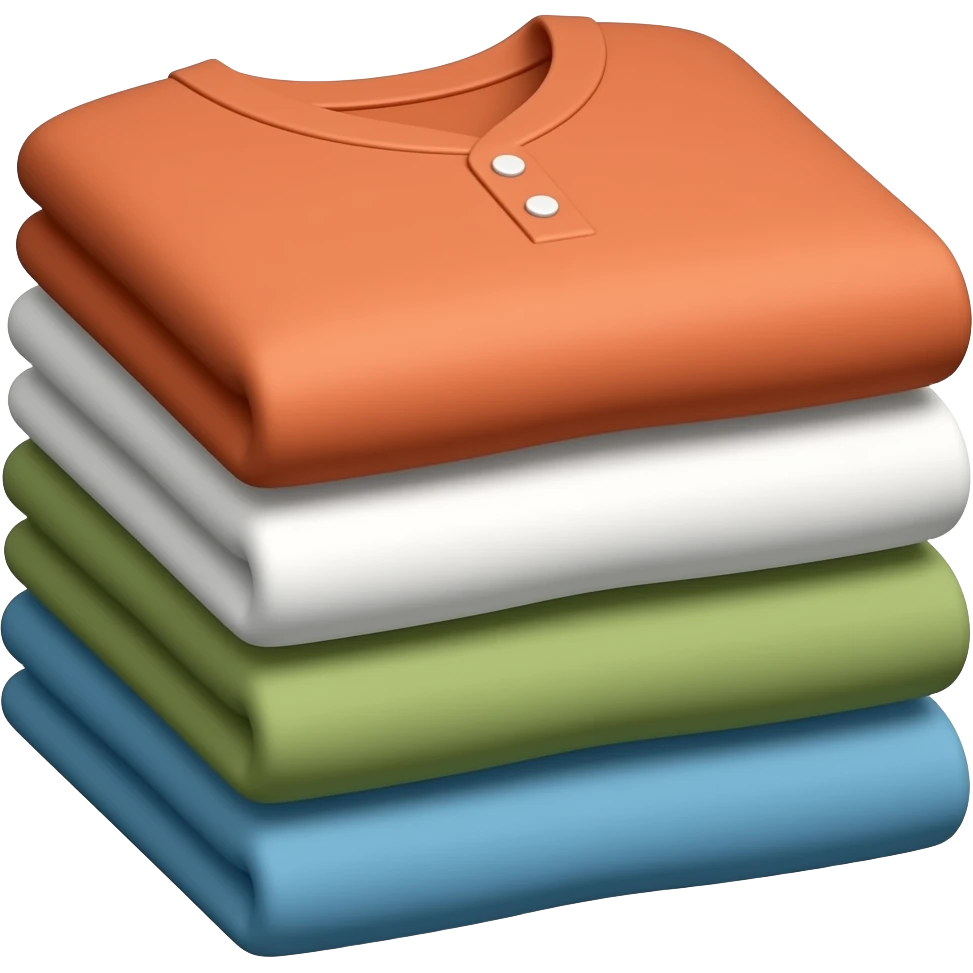 ropa apilada emoji