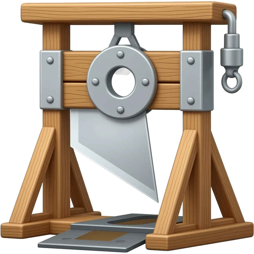 guillotine emoji