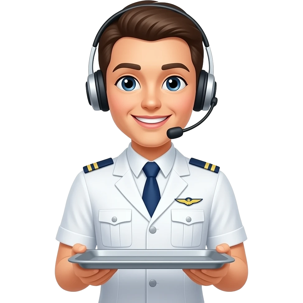 cabin crew emoji