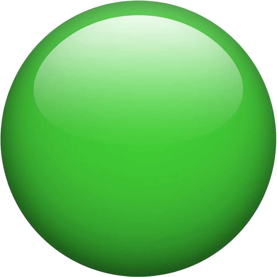 GREEN BUTTON emoji