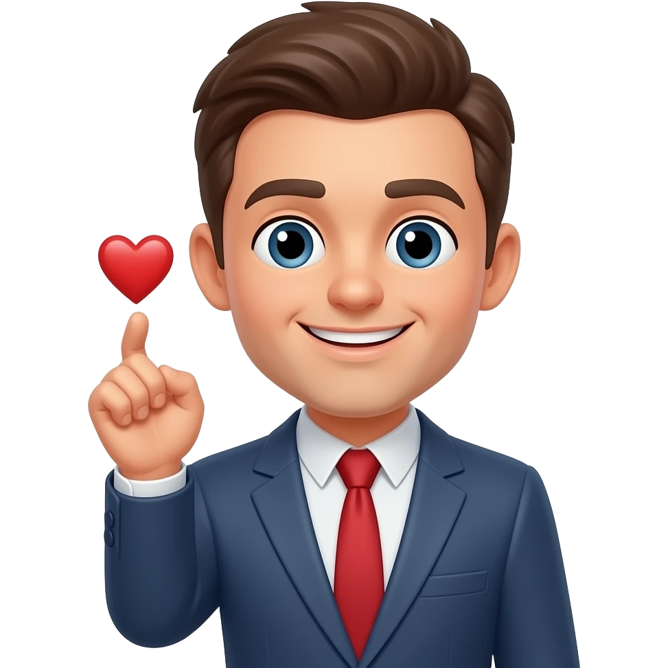 Мужчина делает предложение выйти замуж emoji
