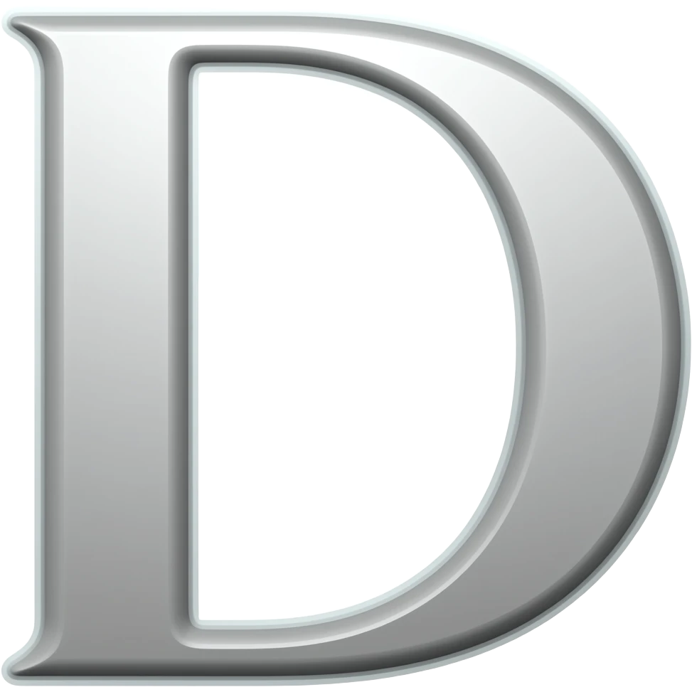letter D emoji