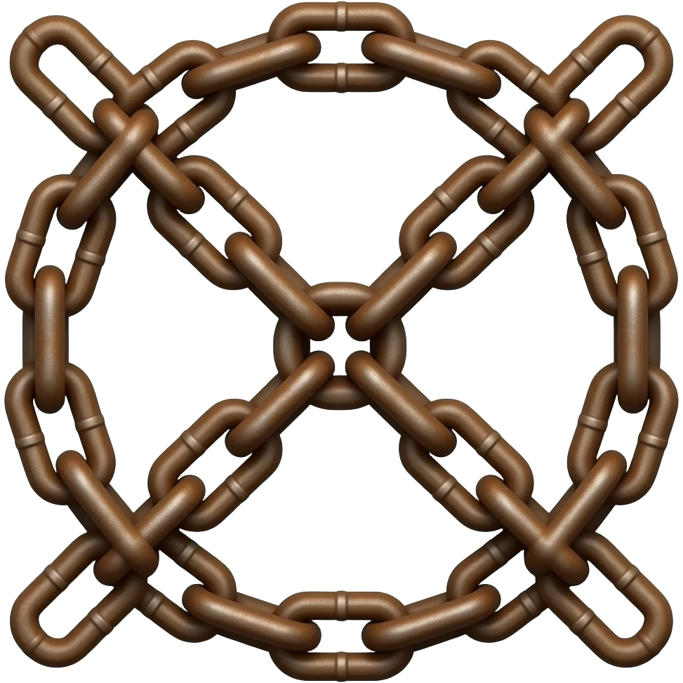 Rusty chains emoji