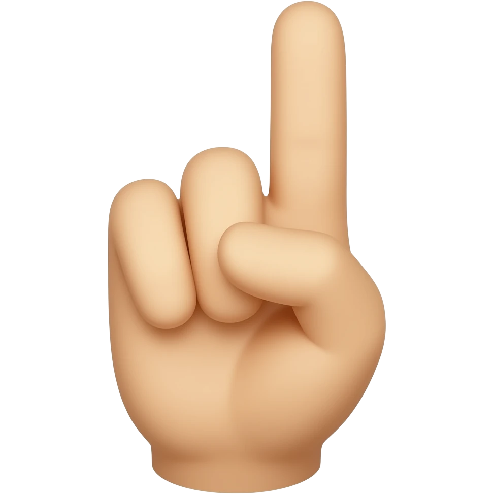 브이 손 emoji