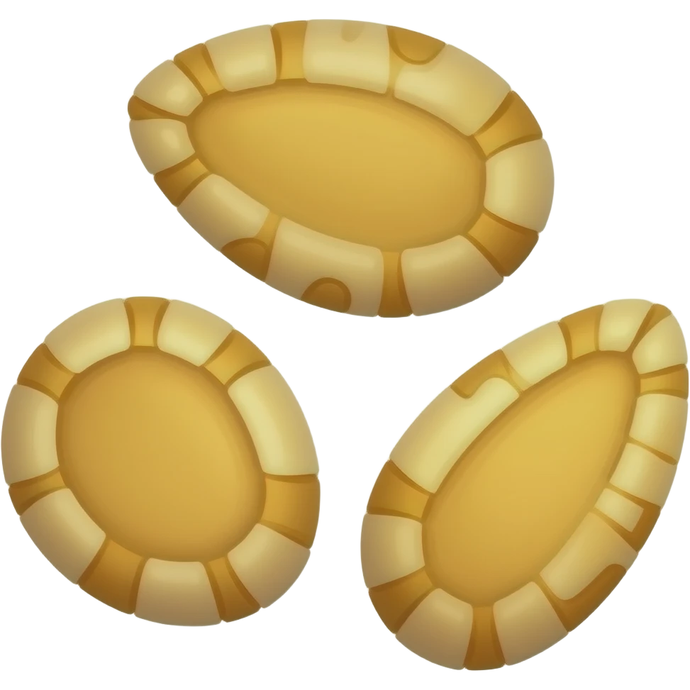 three granola seeds emoji