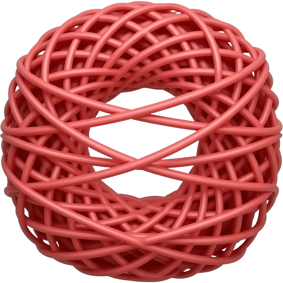 Red string emoji