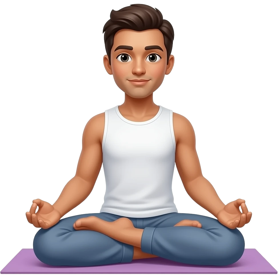 pranayama yoga technique emoji