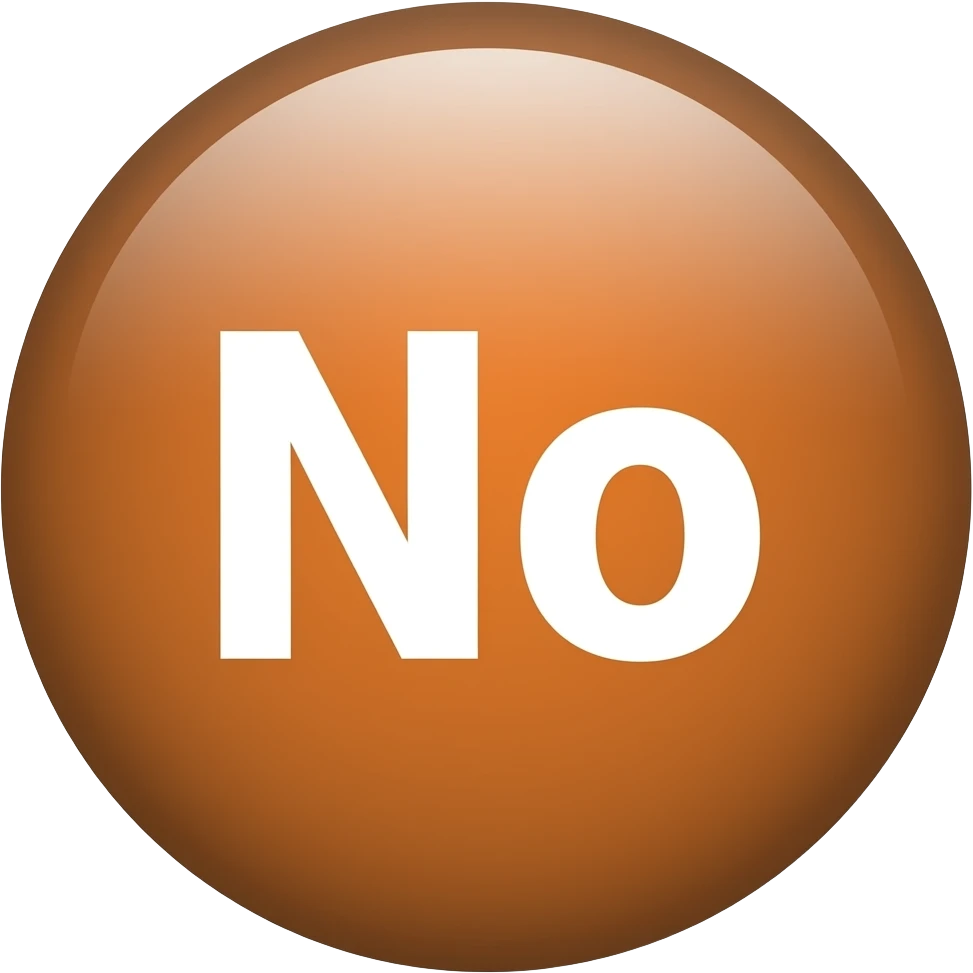 Yes button And No Button emoji