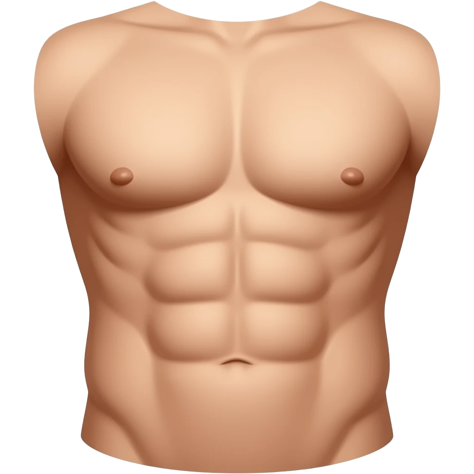 6 pack belly emoji