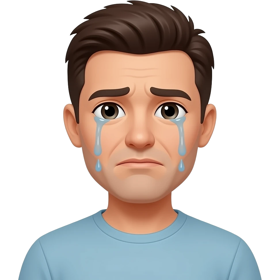 Crying. emoji