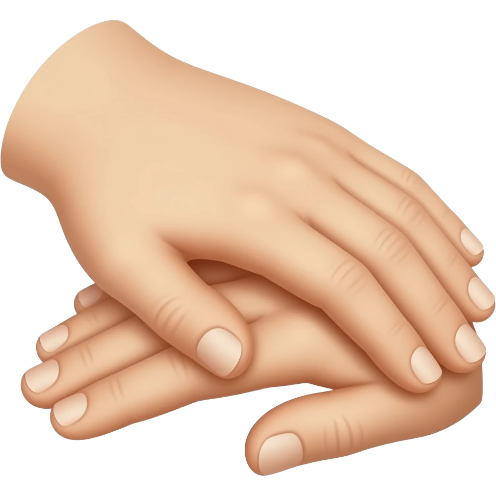 هلویی که جای دست روشه emoji