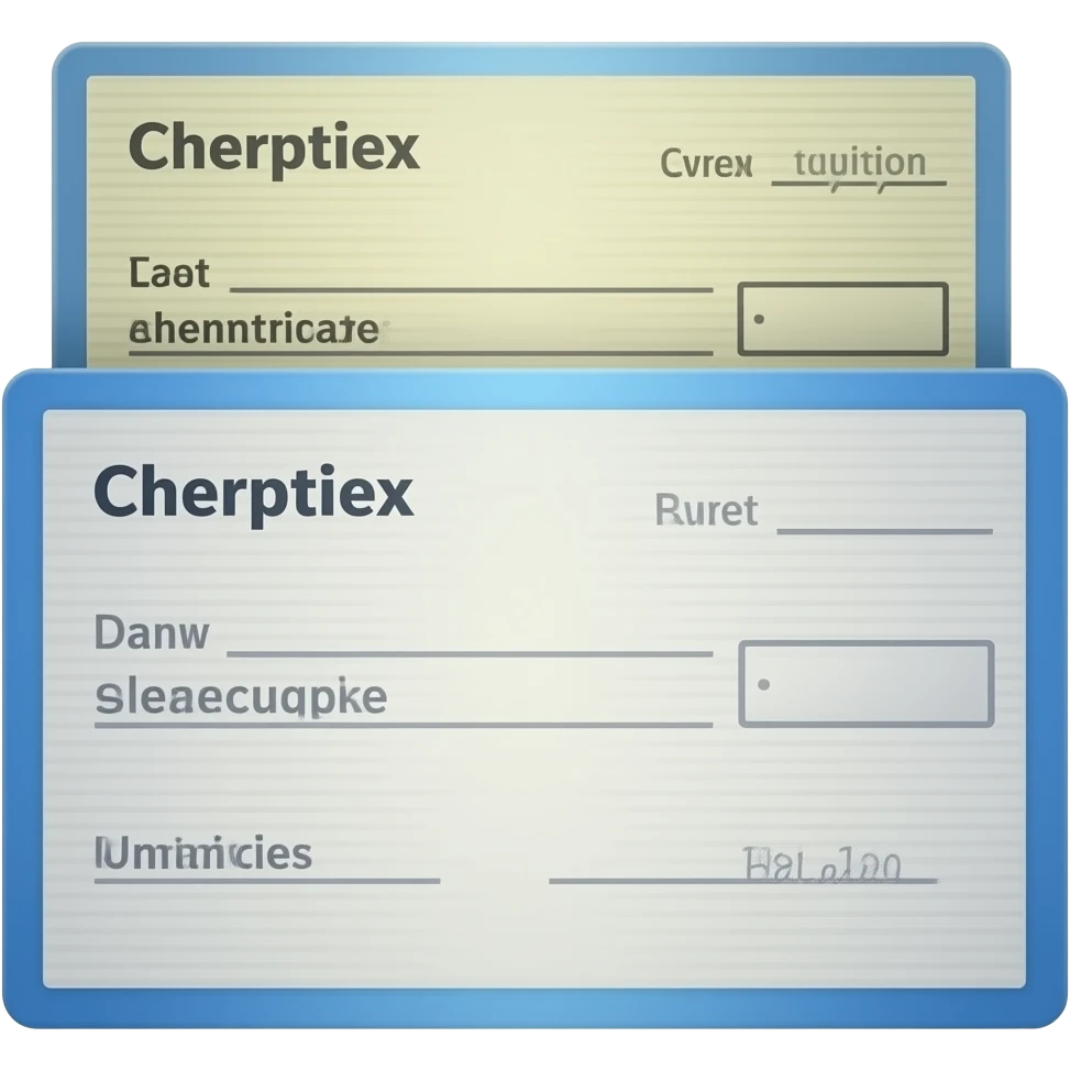 cheque emoji