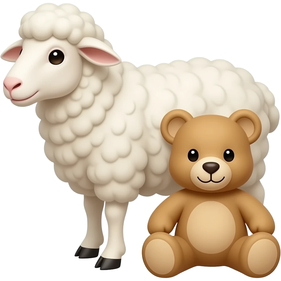 🐑🧸 emoji