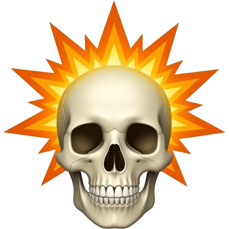💀+🤯 emoji