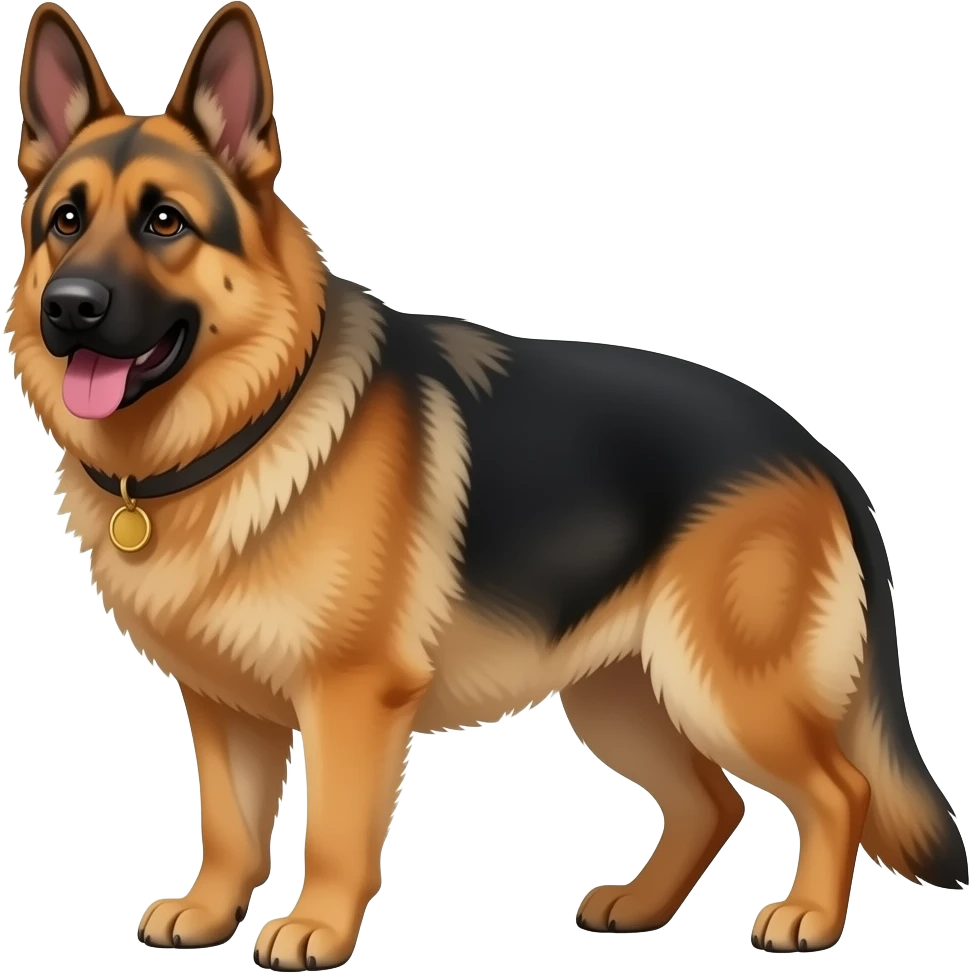Fat seal German Shepard emoji
