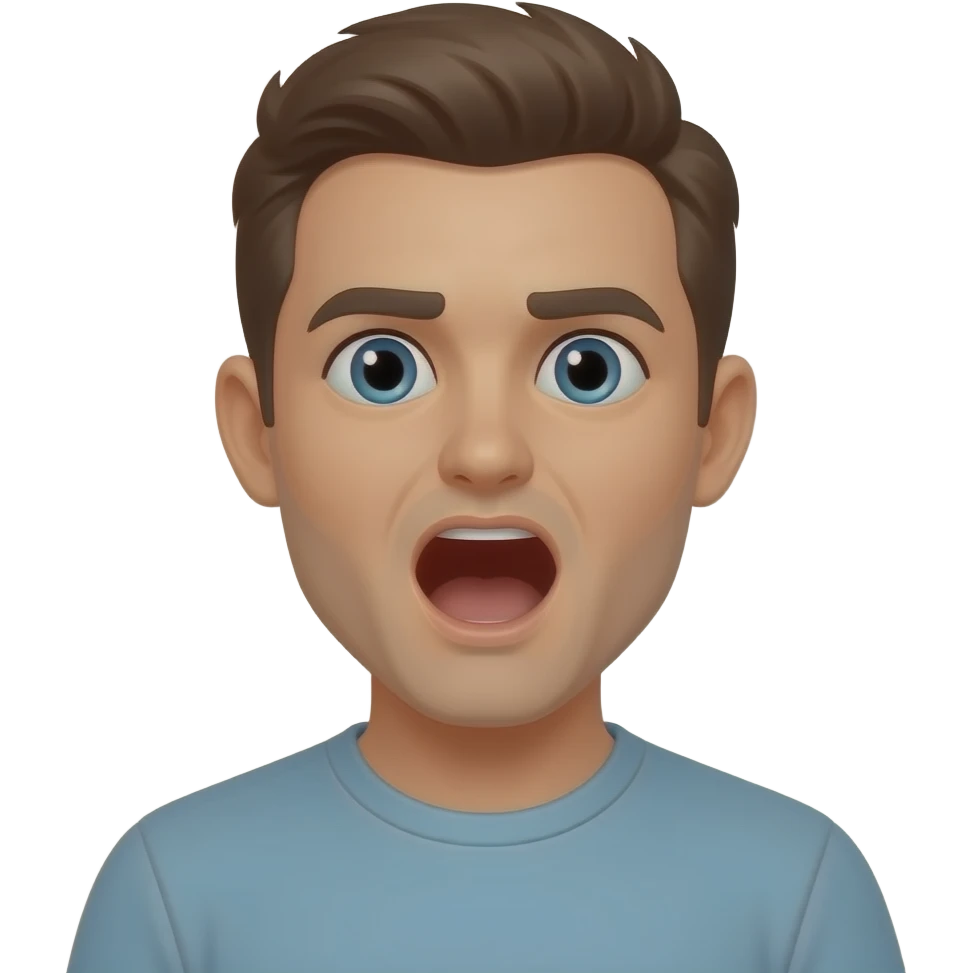 Man Yawning emoji