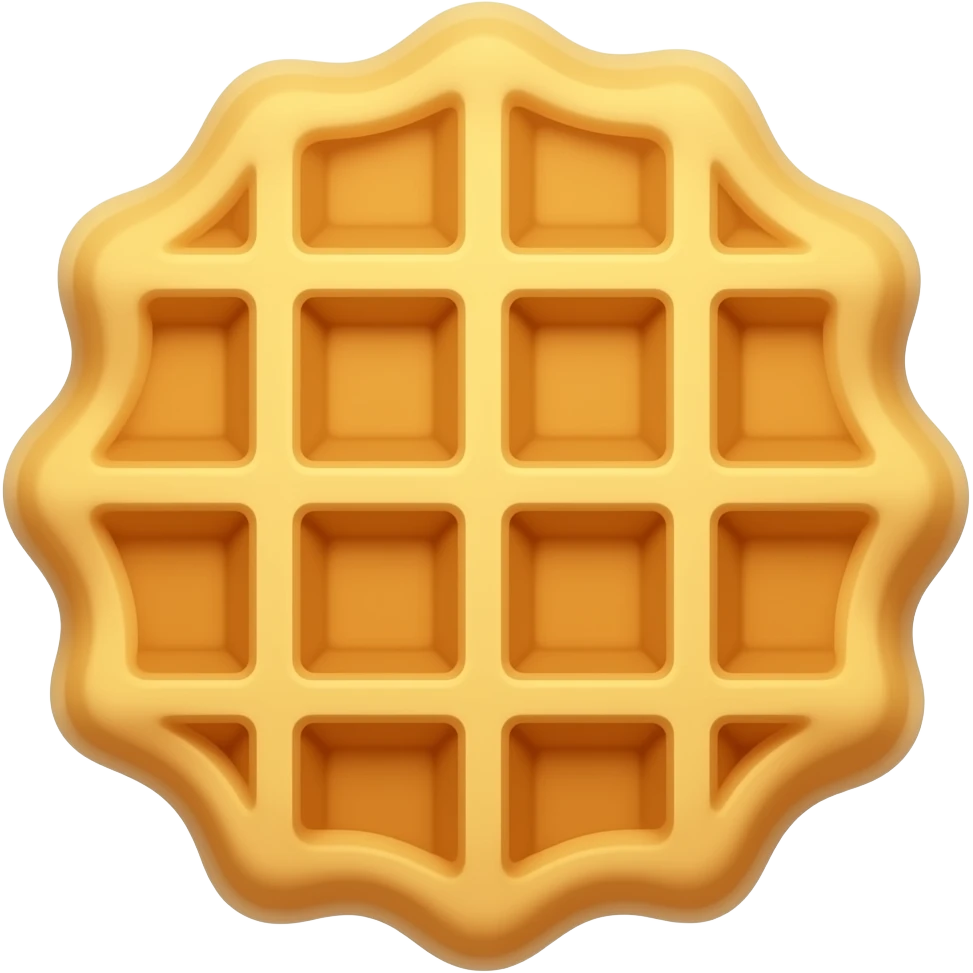 Waffle emoji