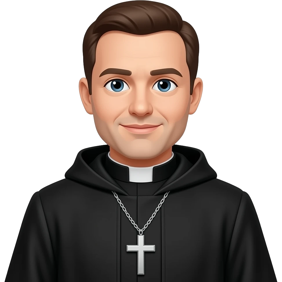The priest is a resuscitator emoji