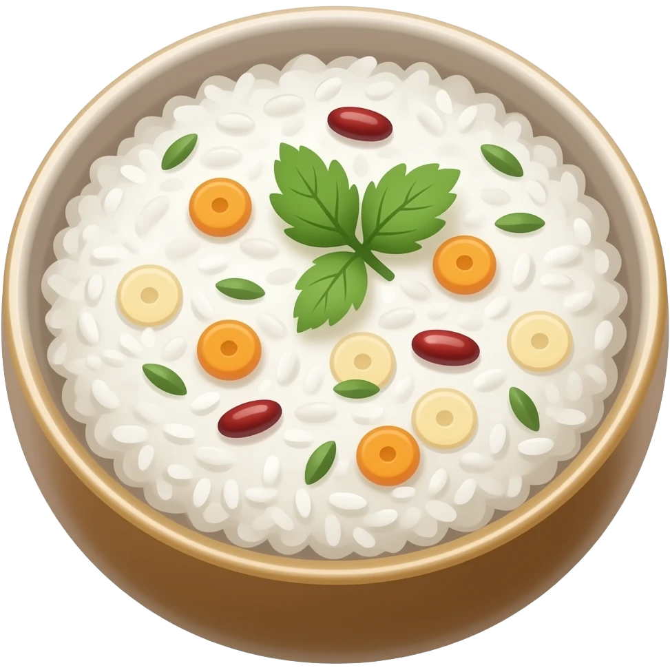 Curd rice emoji
