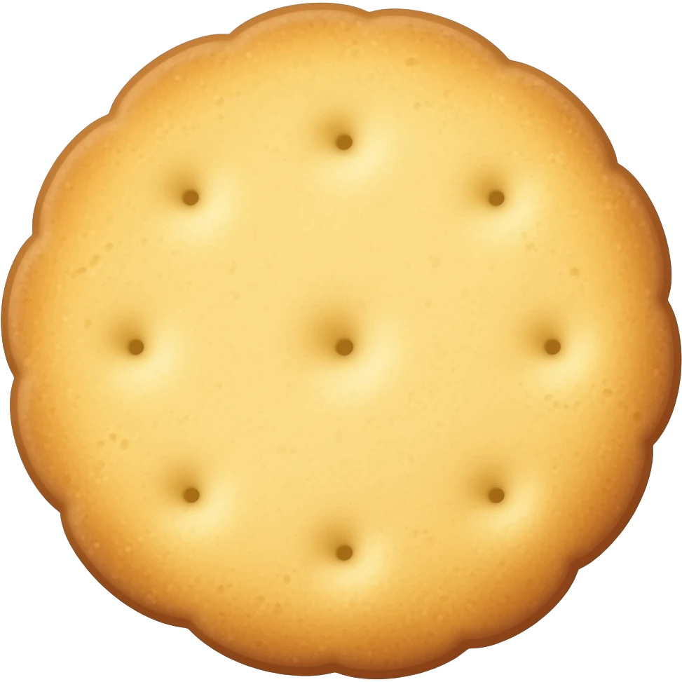 plain short bread emoji