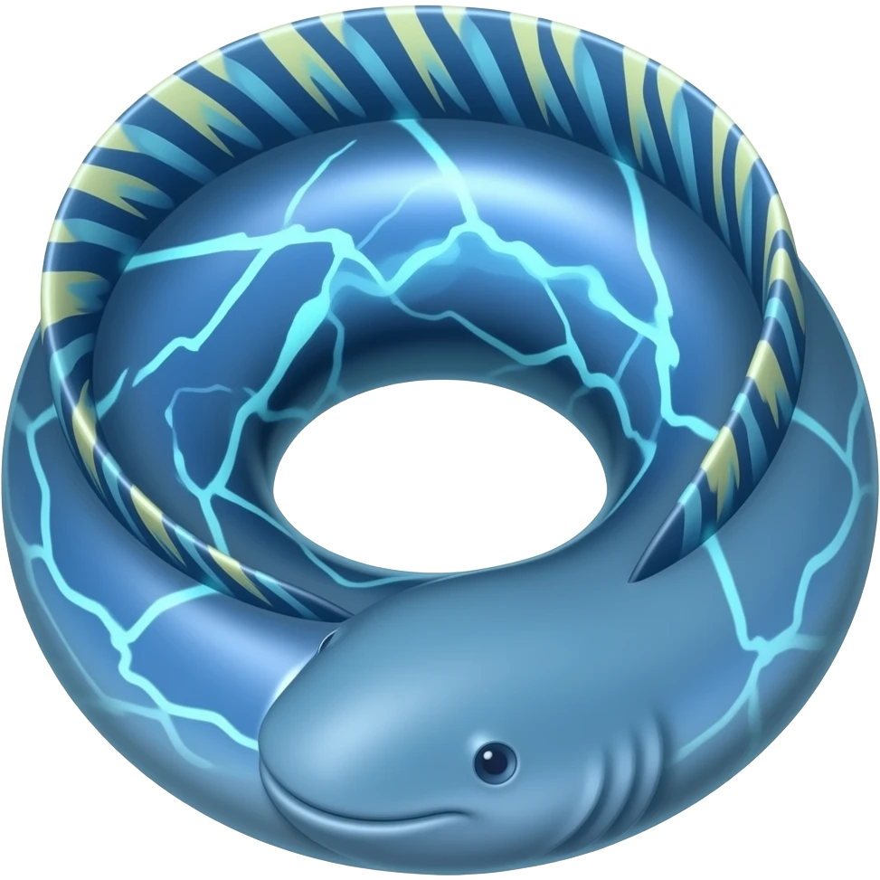 Anguila  eléctrica azul emoji emoji