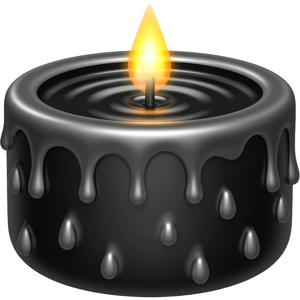 Black Candle emoji