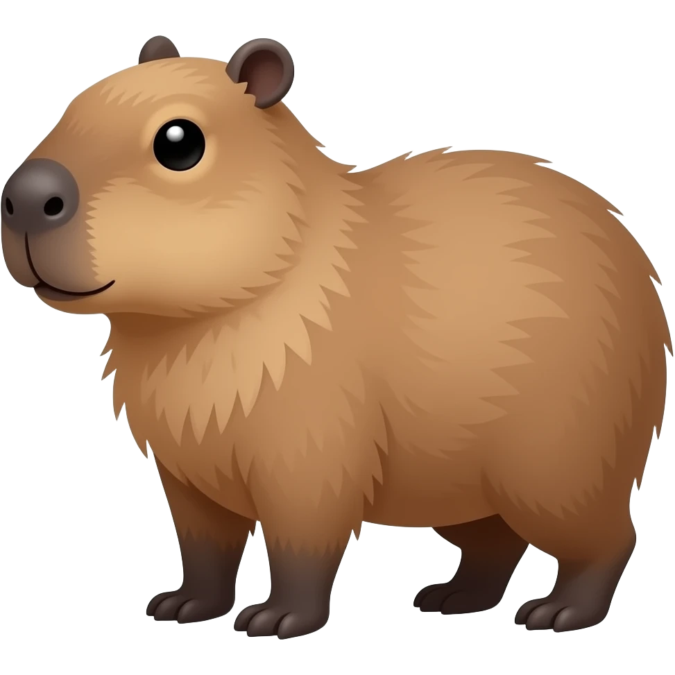 Capybara emoji