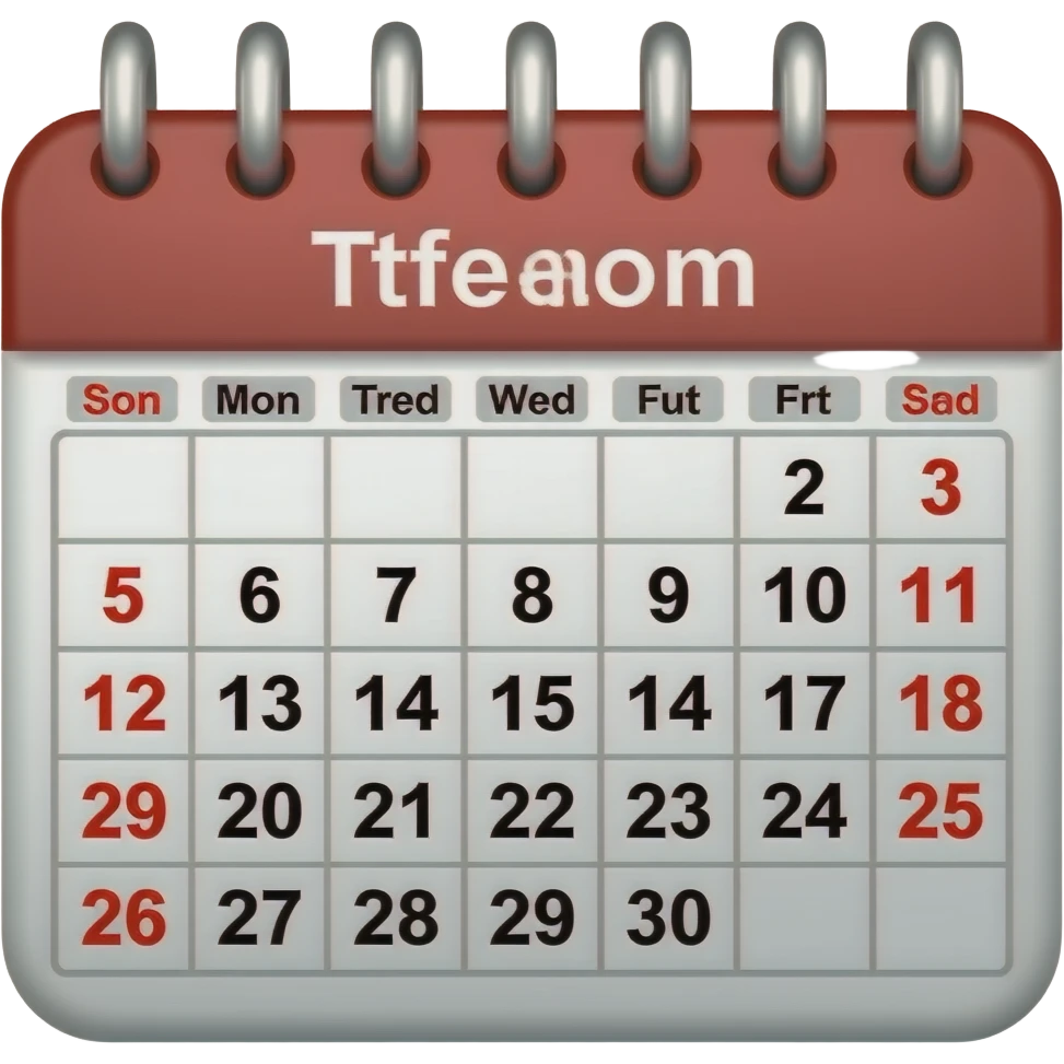 calendario emoji