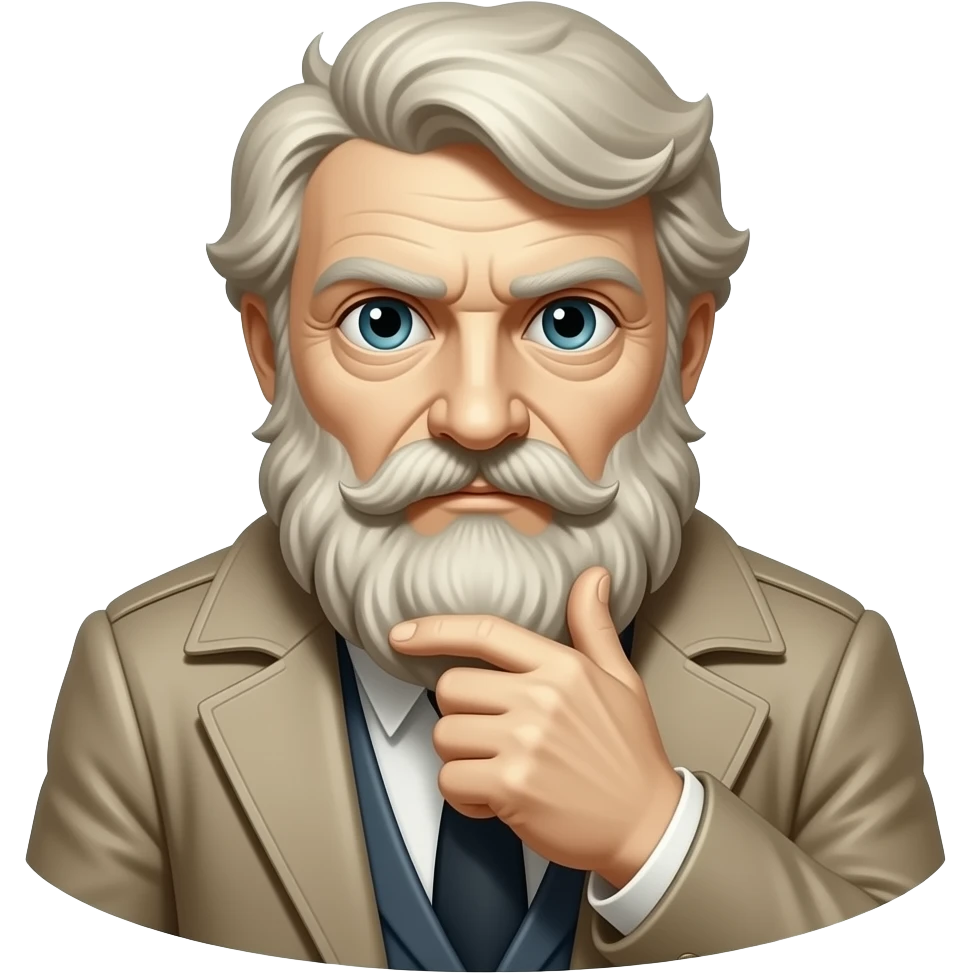 the thinker emoji