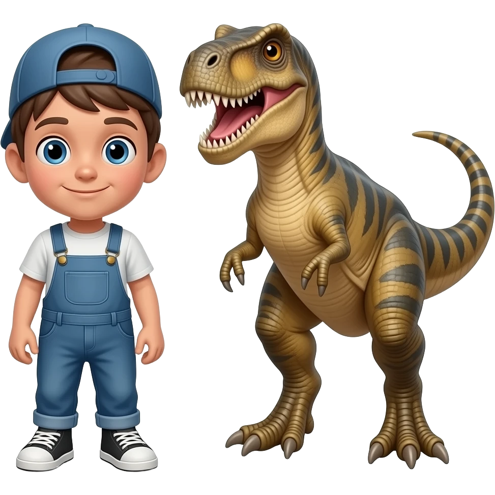 Coolkid from forsaken plus dinosaur emoji