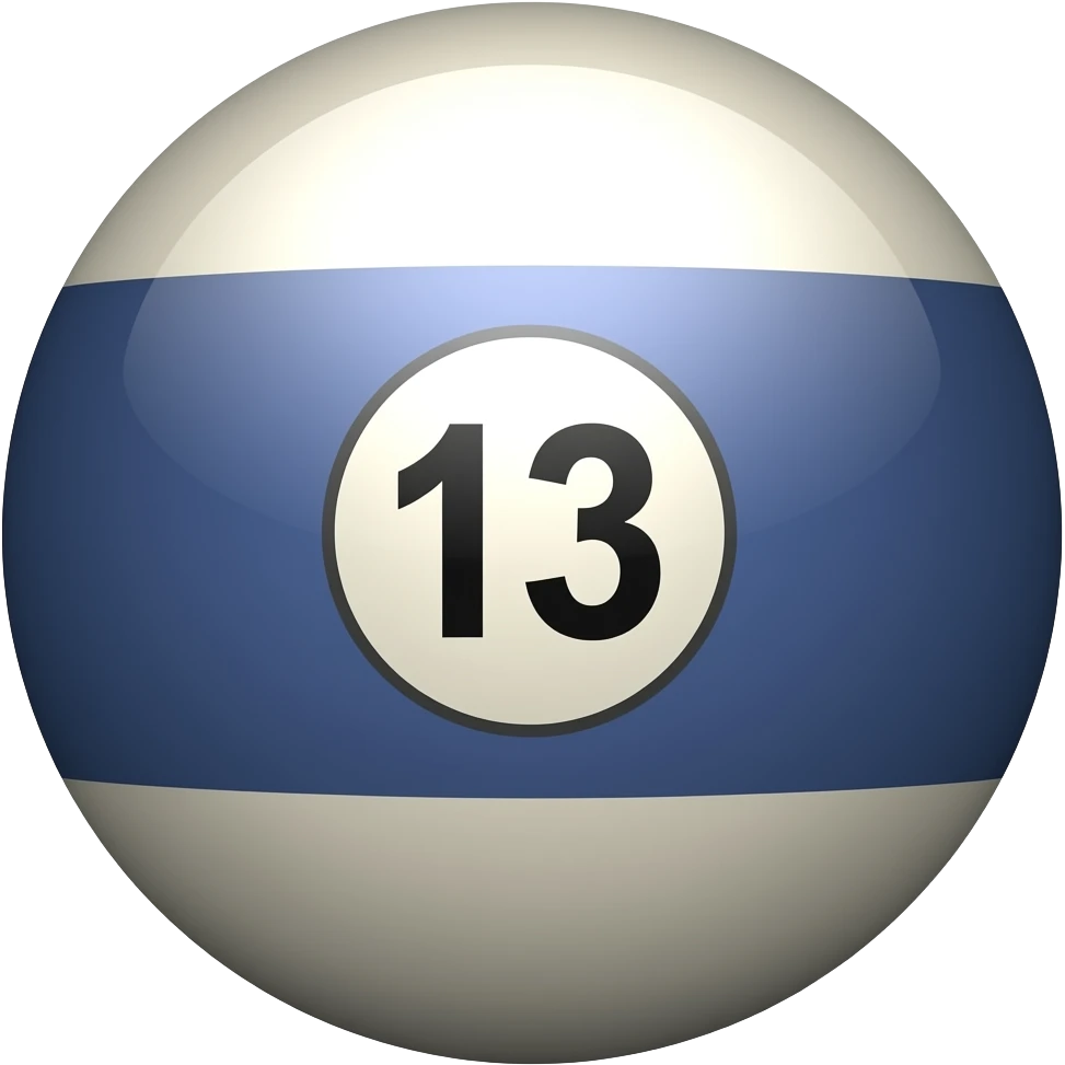 Pool ball emoji