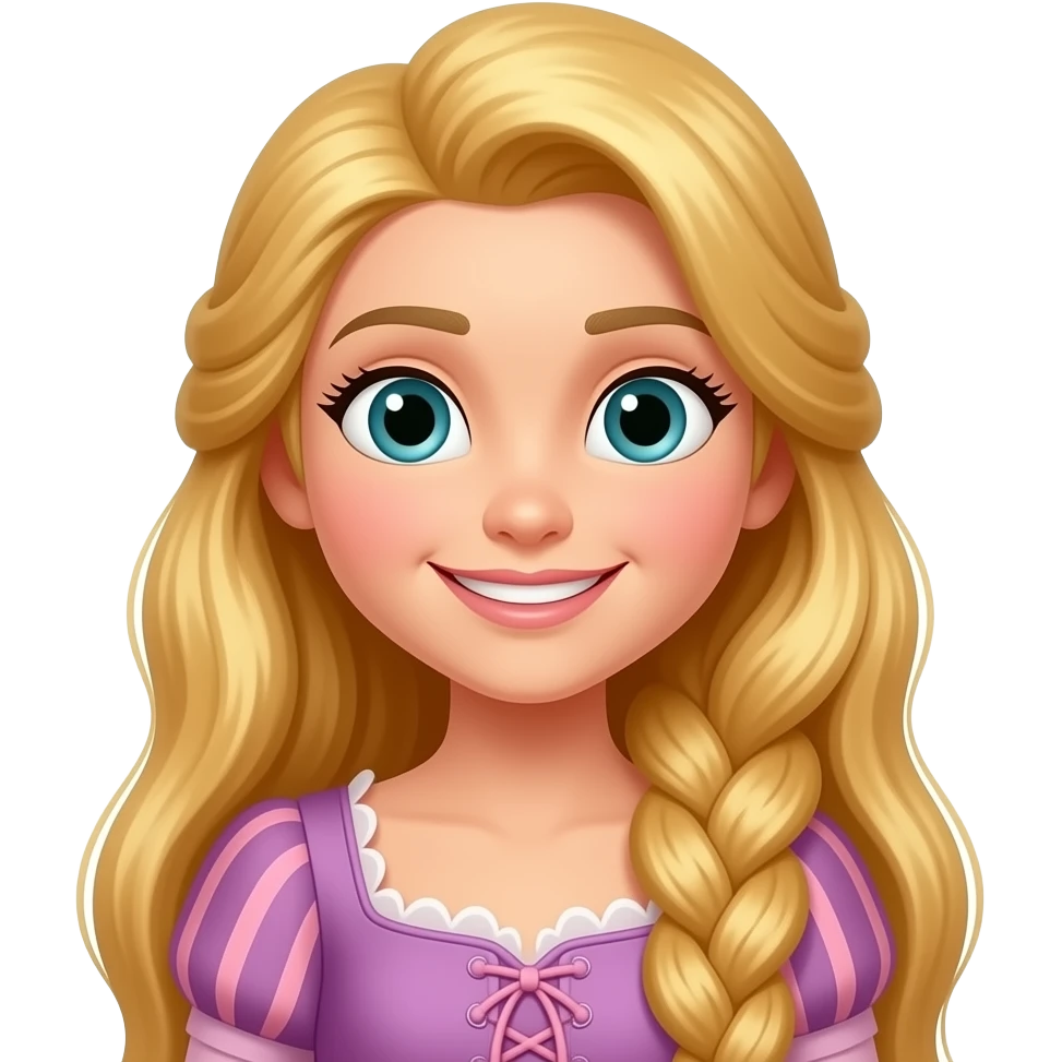 Rapunzel emoji